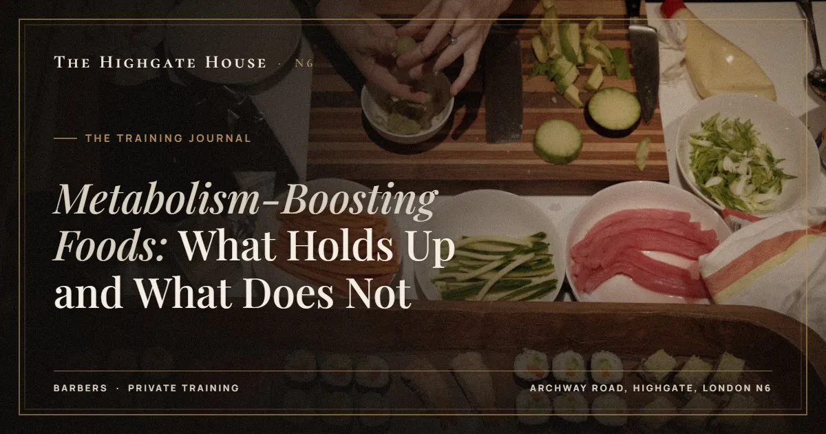 Metabolism-Boosting Foods: What Holds Up and What Does Not - The Training Journal, The Highgate House, Highgate N6