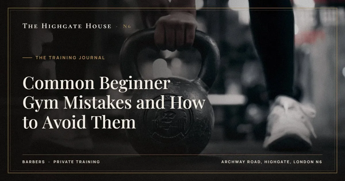 Common Beginner Gym Mistakes and How to Avoid Them - The Training Journal, The Highgate House, Highgate N6