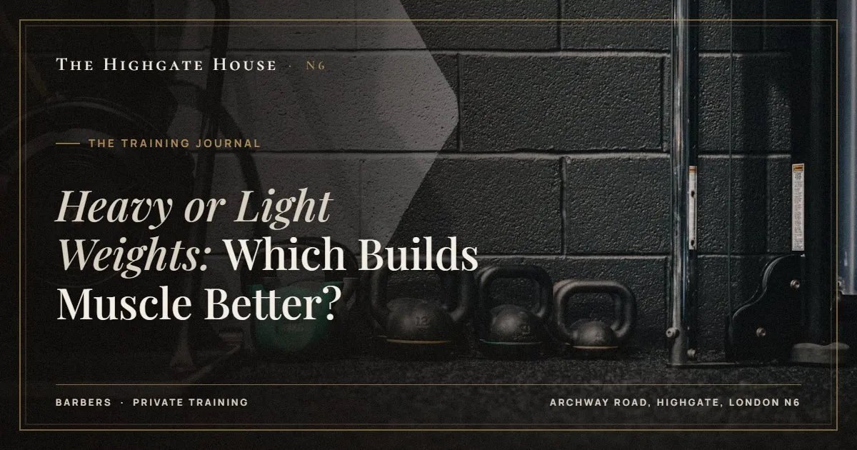 Heavy or Light Weights: Which Builds Muscle Better? - The Training Journal, The Highgate House, Highgate N6