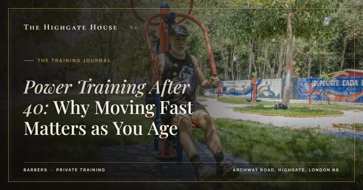 Power Training After 40: Why Moving Fast Matters as You Age - The Training Journal, The Highgate House, Highgate N6