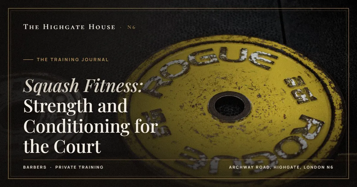 Squash Fitness: Strength and Conditioning for the Court - The Training Journal, The Highgate House, Highgate N6