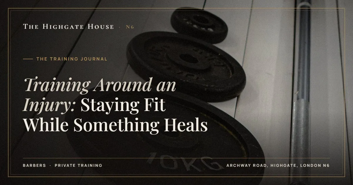 Training Around an Injury: Staying Fit While Something Heals - The Training Journal, The Highgate House, Highgate N6