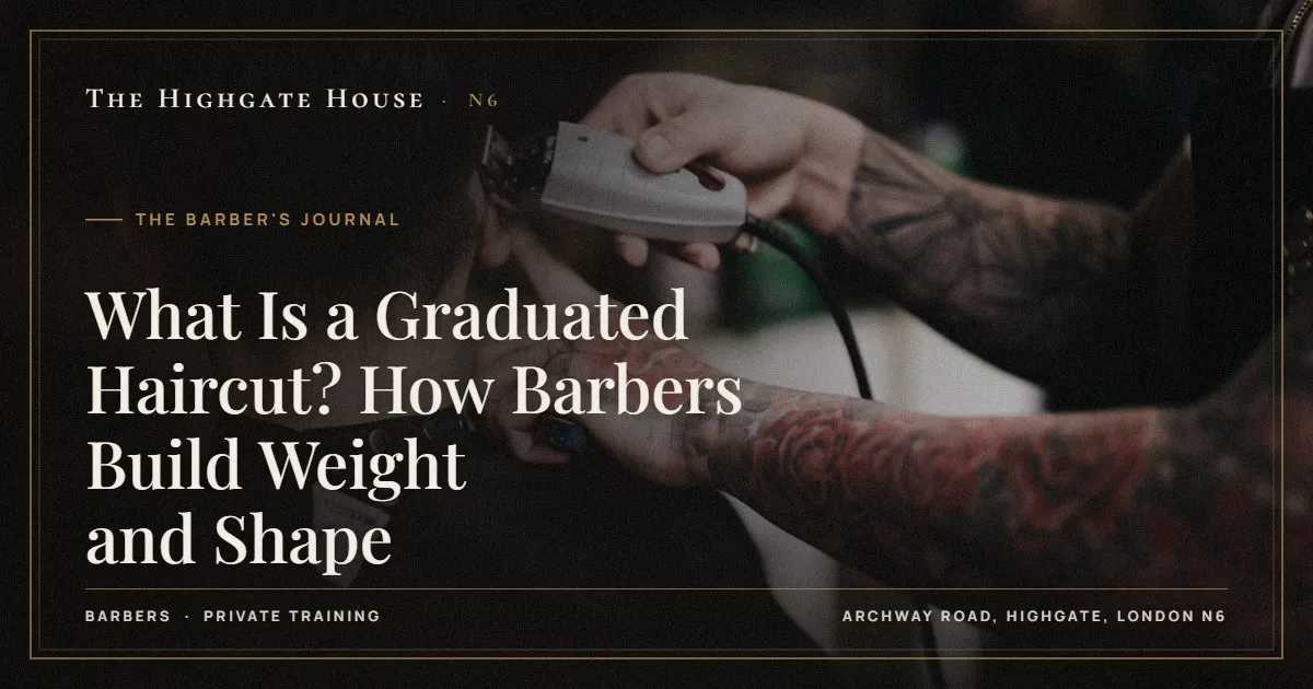 What Is a Graduated Haircut? How Barbers Build Weight and Shape - The Barber's Journal, The Highgate House, Highgate N6