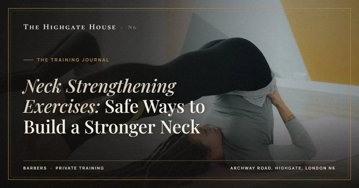 Neck Strengthening Exercises: Safe Ways to Build a Stronger Neck - The Training Journal, The Highgate House, Highgate N6