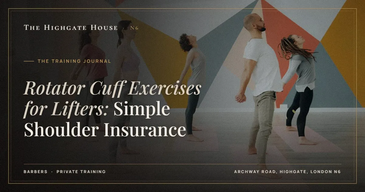 Rotator Cuff Exercises for Lifters: Simple Shoulder Insurance - The Training Journal, The Highgate House, Highgate N6