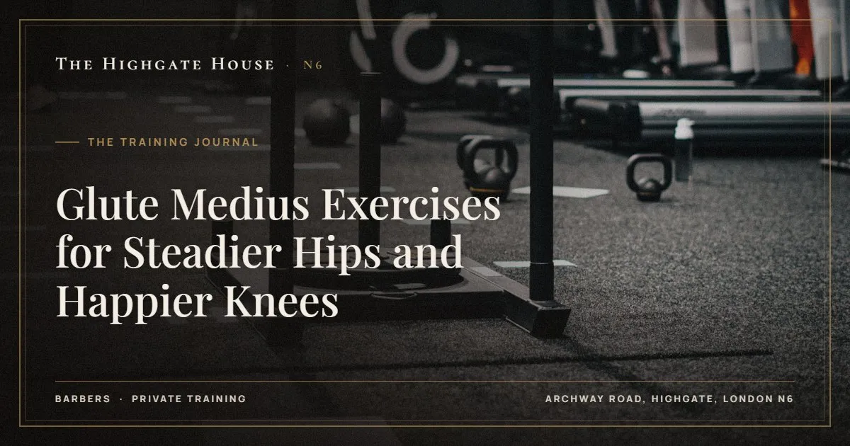 Glute Medius Exercises for Steadier Hips and Happier Knees - The Training Journal, The Highgate House, Highgate N6