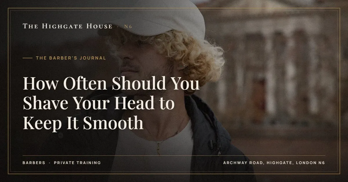 How Often Should You Shave Your Head to Keep It Smooth - The Barber's Journal, The Highgate House, Highgate N6