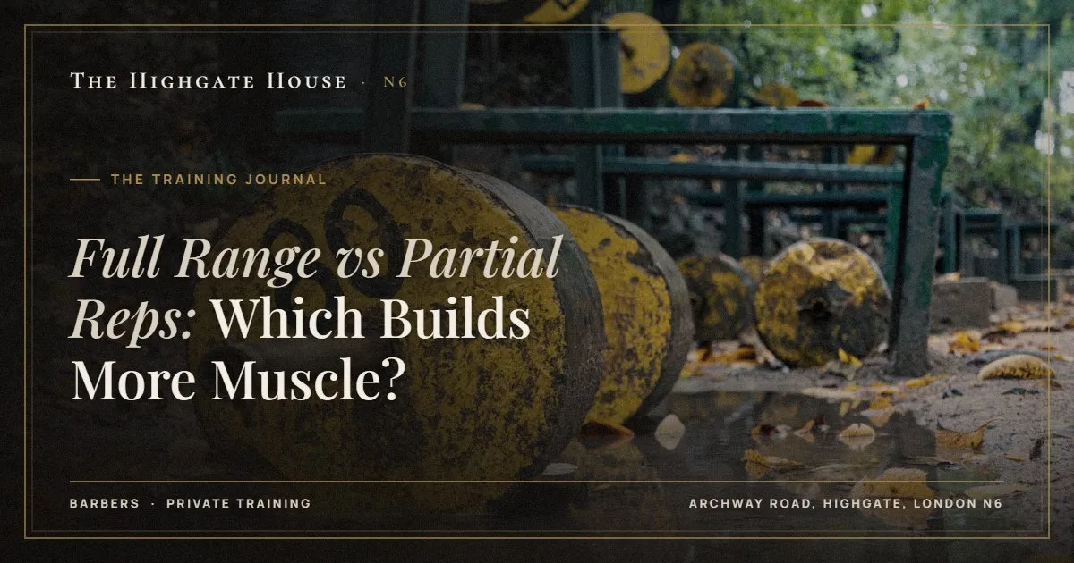 Full Range vs Partial Reps: Which Builds More Muscle? - The Training Journal, The Highgate House, Highgate N6