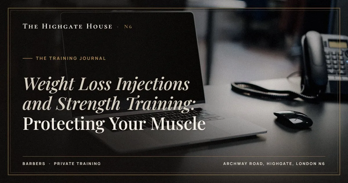Weight Loss Injections and Strength Training: Protecting Your Muscle - The Training Journal, The Highgate House, Highgate N6
