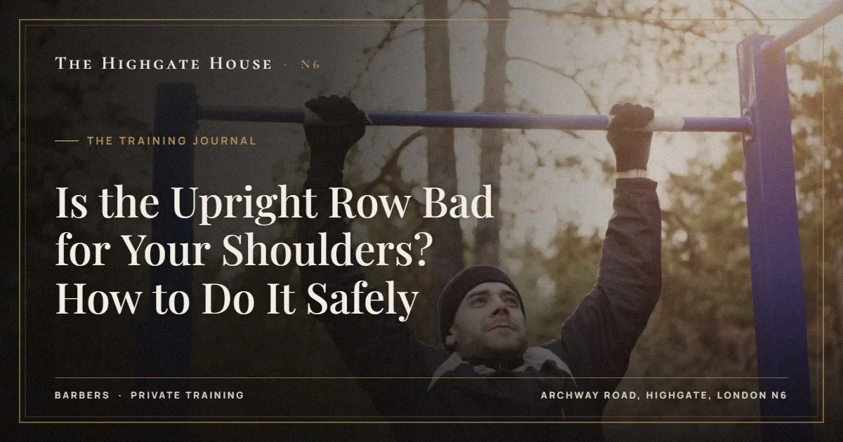 Is the Upright Row Bad for Your Shoulders? How to Do It Safely - The Training Journal, The Highgate House, Highgate N6