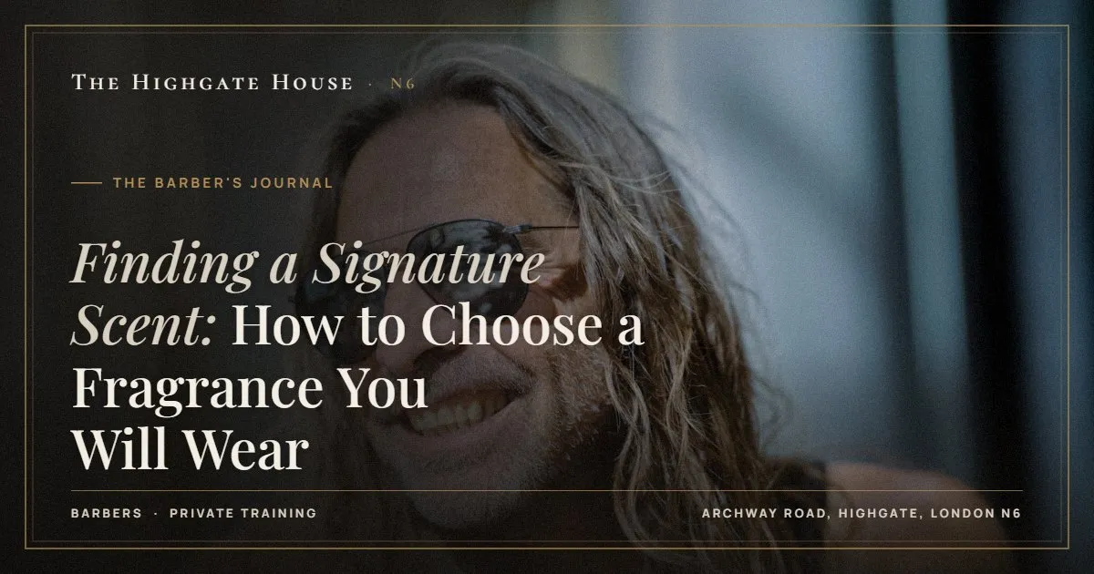 Finding a Signature Scent: How to Choose a Fragrance You Will Wear - The Barber's Journal, The Highgate House, Highgate N6