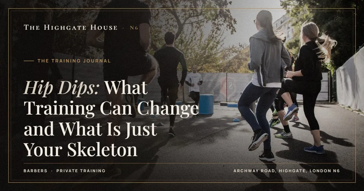 Hip Dips: What Training Can Change and What Is Just Your Skeleton - The Training Journal, The Highgate House, Highgate N6