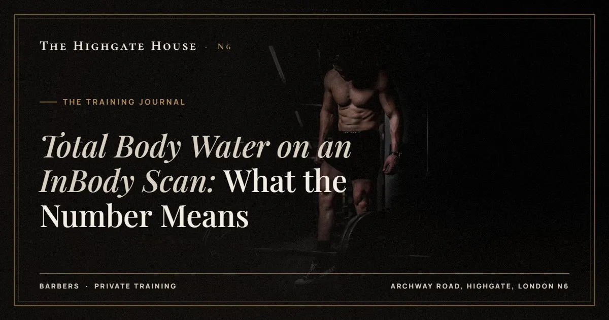 Total Body Water on an InBody Scan: What the Number Means - The Training Journal, The Highgate House, Highgate N6