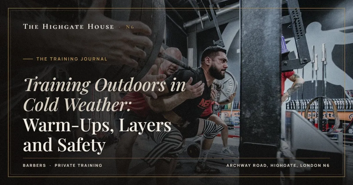 Training Outdoors in Cold Weather: Warm-Ups, Layers and Safety - The Training Journal, The Highgate House, Highgate N6