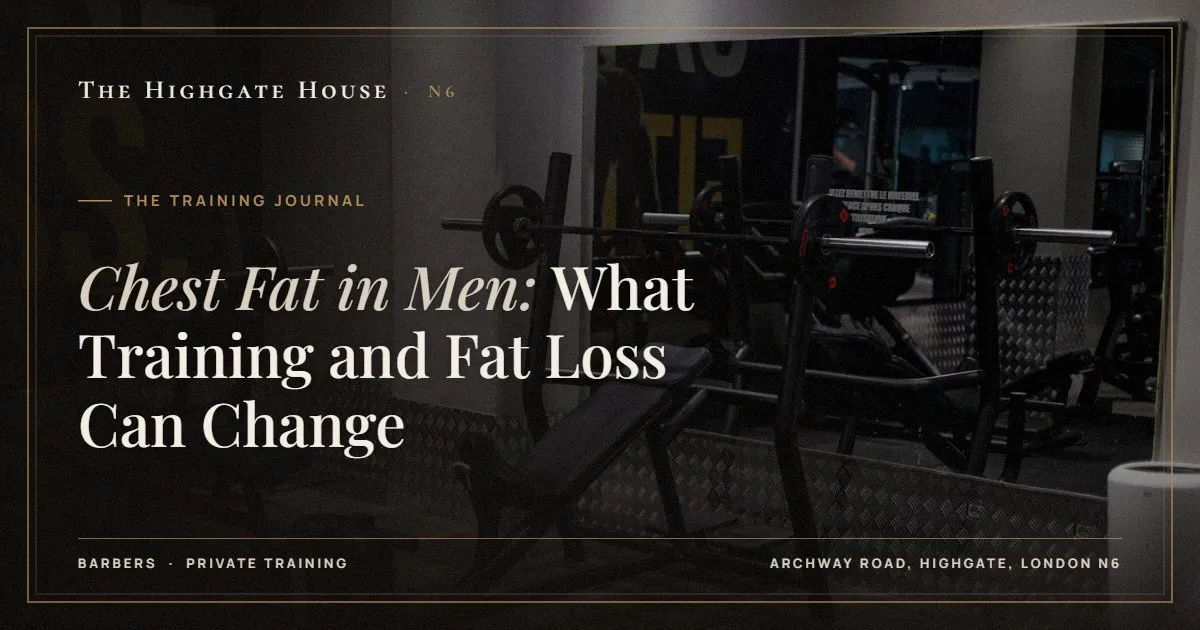 Chest Fat in Men: What Training and Fat Loss Can Change - The Training Journal, The Highgate House, Highgate N6
