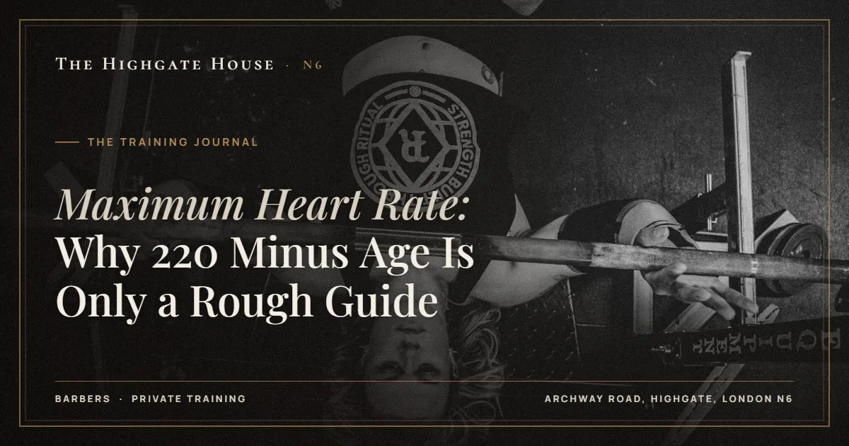 Maximum Heart Rate: Why 220 Minus Age Is Only a Rough Guide - The Training Journal, The Highgate House, Highgate N6