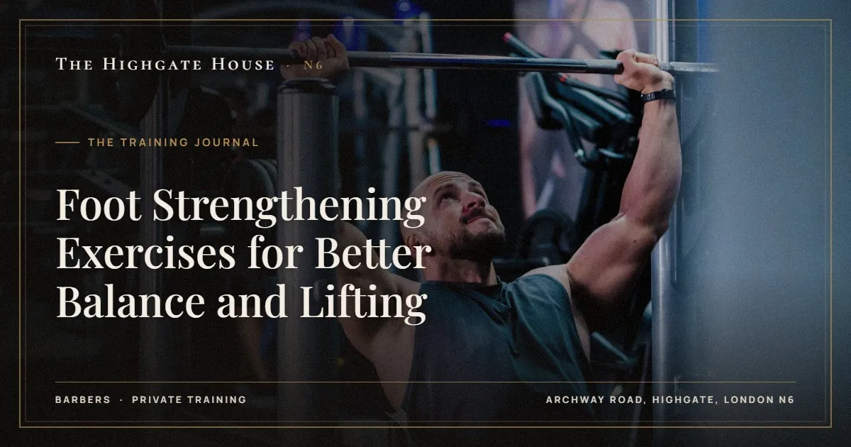 Foot Strengthening Exercises for Better Balance and Lifting - The Training Journal, The Highgate House, Highgate N6