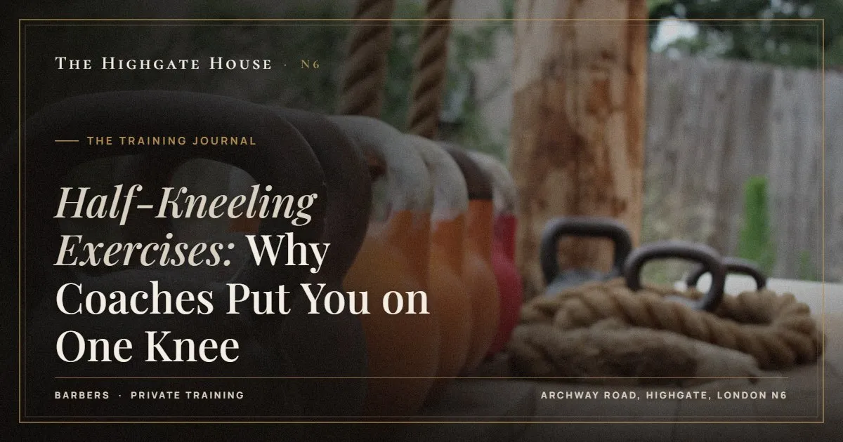 Half-Kneeling Exercises: Why Coaches Put You on One Knee - The Training Journal, The Highgate House, Highgate N6