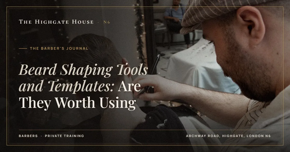 Beard Shaping Tools and Templates: Are They Worth Using - The Barber's Journal, The Highgate House, Highgate N6