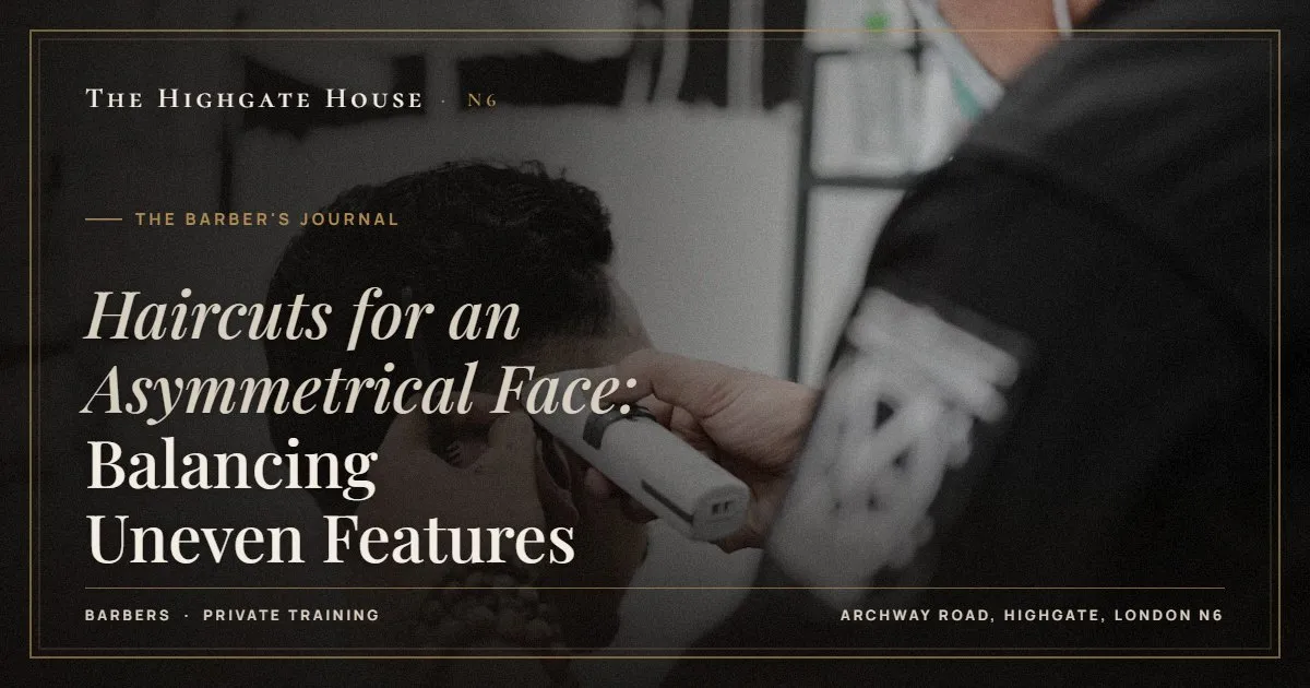 Haircuts for an Asymmetrical Face: Balancing Uneven Features - The Barber's Journal, The Highgate House, Highgate N6