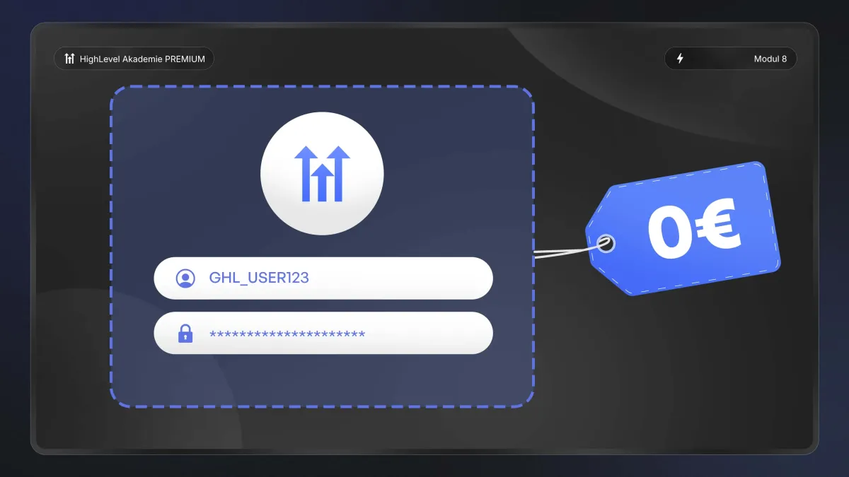Exklusive 30-tägige GoHighLevel Testphase über Oliver Zehnter