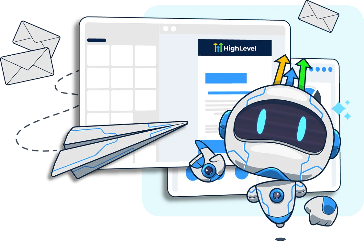 HighLevl bot vector image
