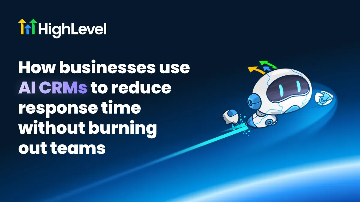 AI CRM reduces response time