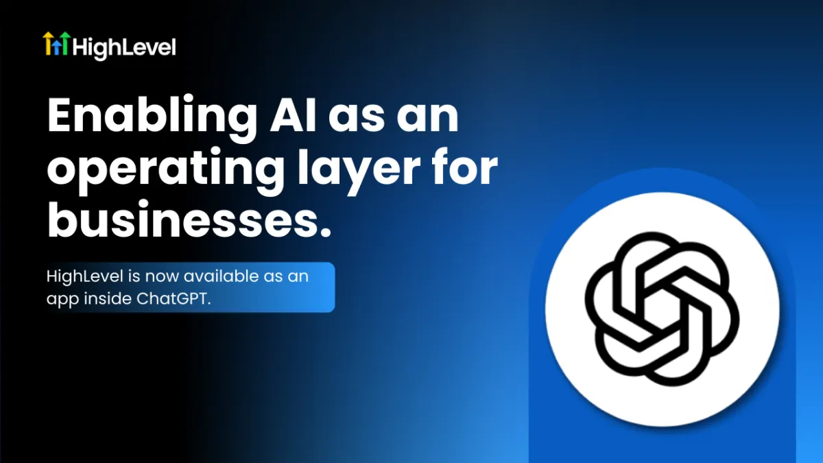 Highlevel app inside ChatGPT