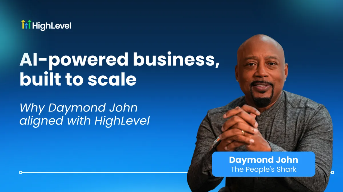 Daymond John partnership with HighLevel