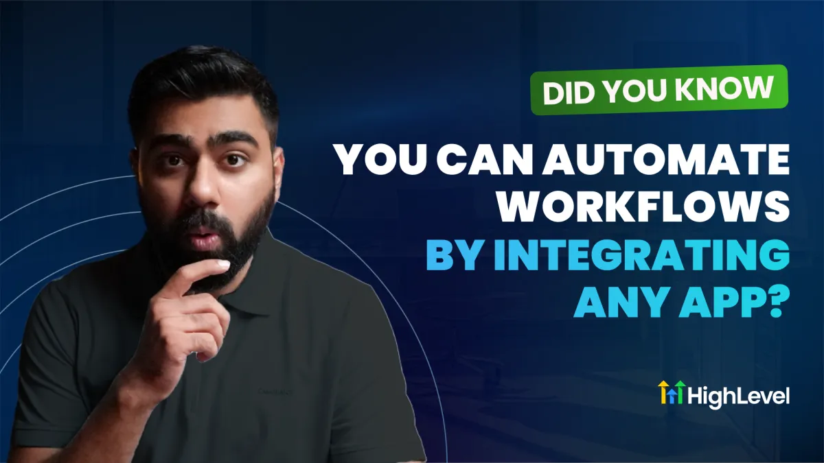 Did You Know You Can Automate Workflows by Integrating Any App?