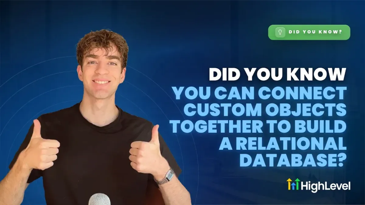 Did You Know You Can Connect Custom Objects Together to Build a Relational Database?