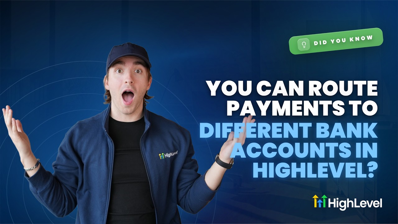Route Payments to Different Bank Accounts in HighLevel