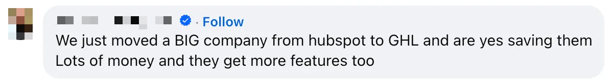FB testimonial 