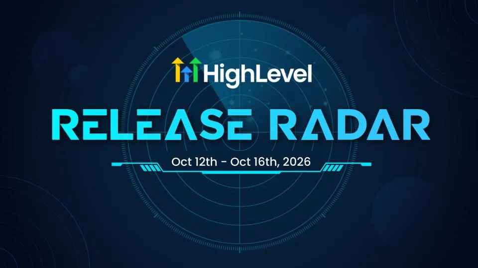 Release Radar blog for the week of October 12th