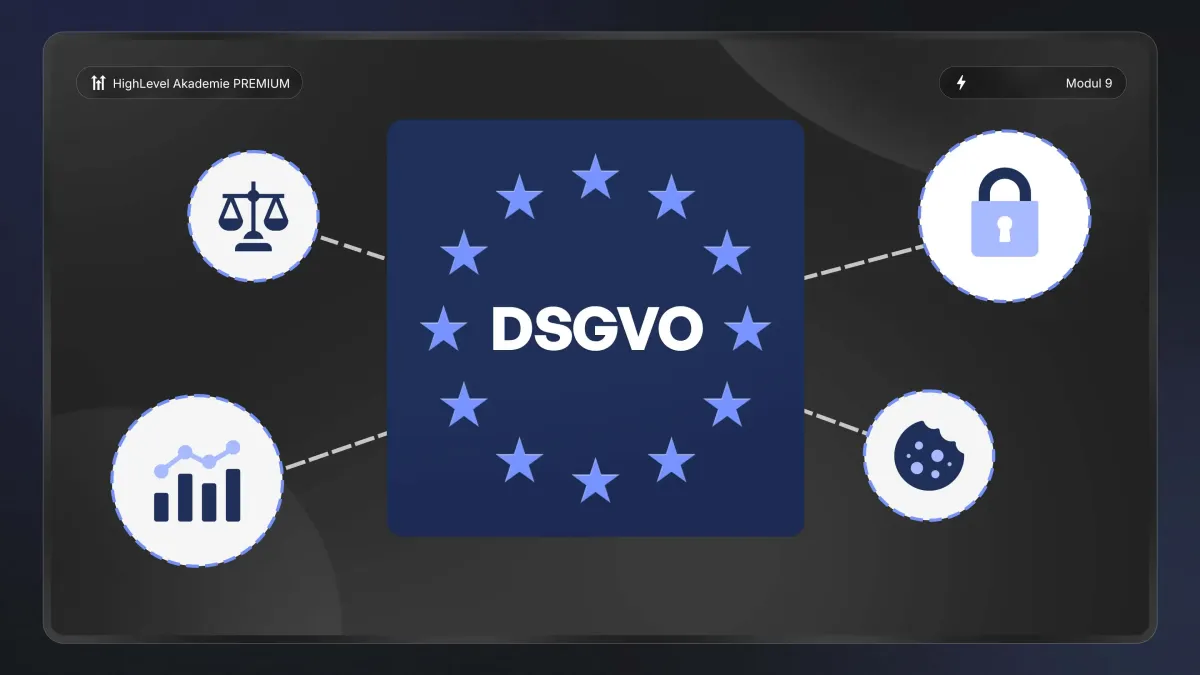 GoHighLevel DSGVO-Kurs und rechtssichere Vorlagen für deutsche Nutzer