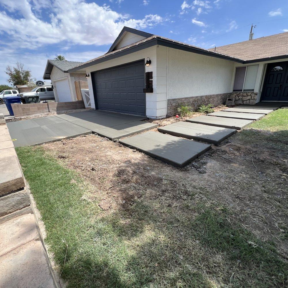 Yuma Concrete builds and installs Walkways