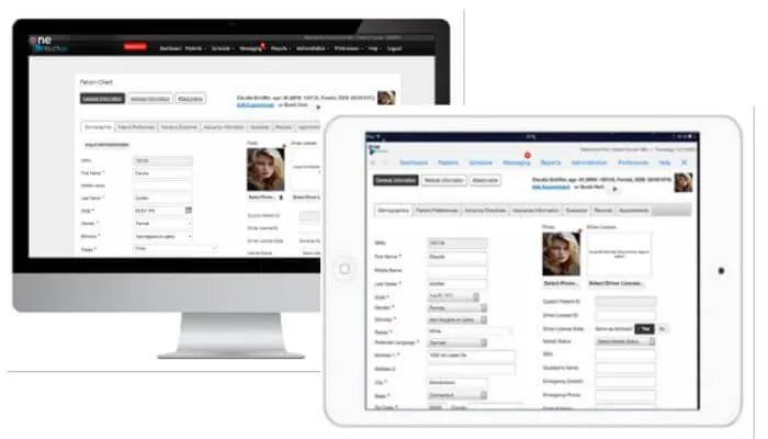 OneTouch EMR Patient Demographics