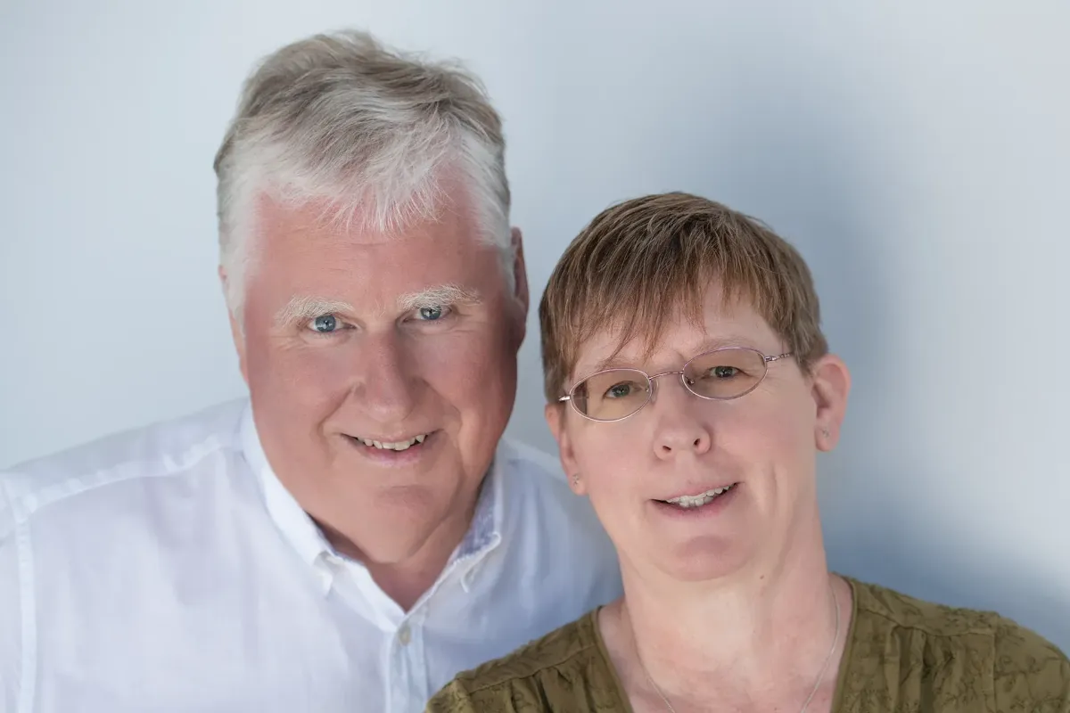 Steve and Georgina Reid, the husband-and-wife team behind Boudoir by Blitz in Hampshire.