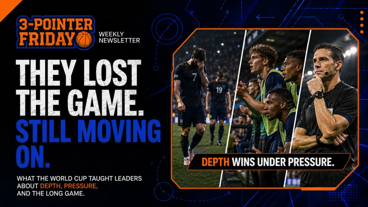 ⚽They Lost the Game. They’re Still Moving On.