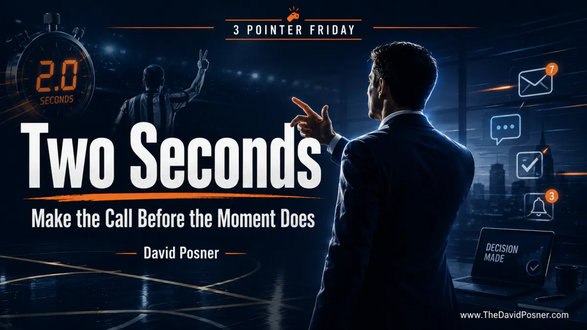 ✌️Two Seconds: Make the Call Before the Moment Does
