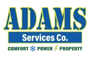 adams heating and cooling logo