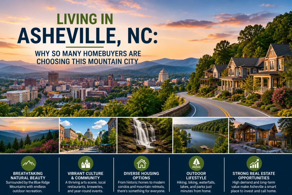 Living in Asheville, NC: Why So Many Homebuyers Are Choosing This Mountain City