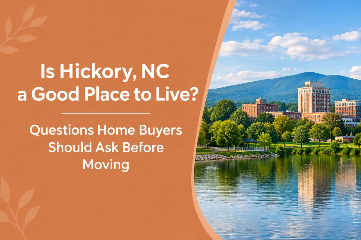 Is Hickory, NC a Good Place to Live? Questions Home Buyers Should Ask Before Moving