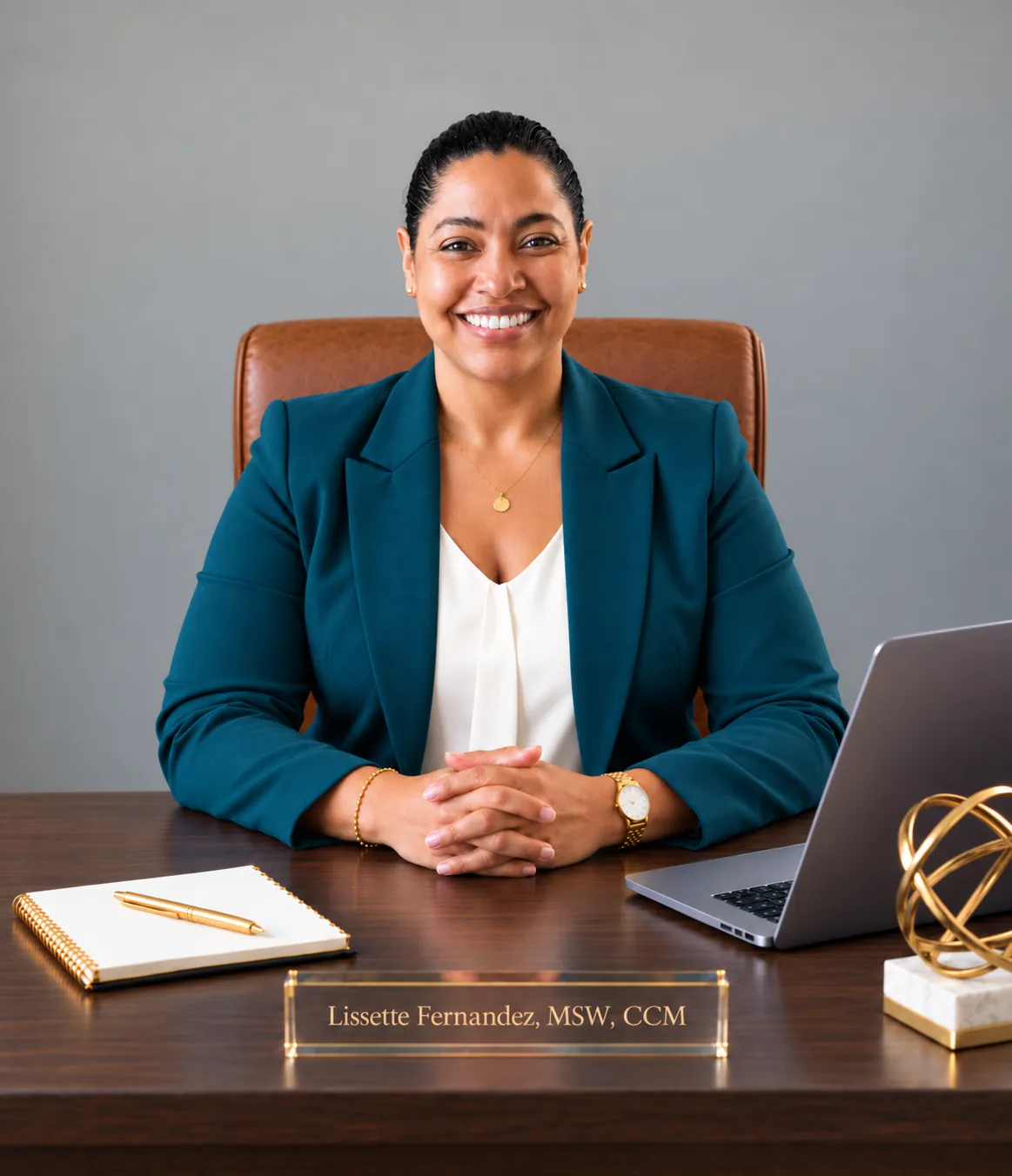 Lissette Fernandez, MSW, CCM, Founder of Seniority Solutions