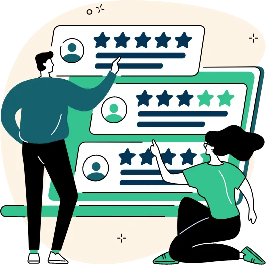 Display your review on website