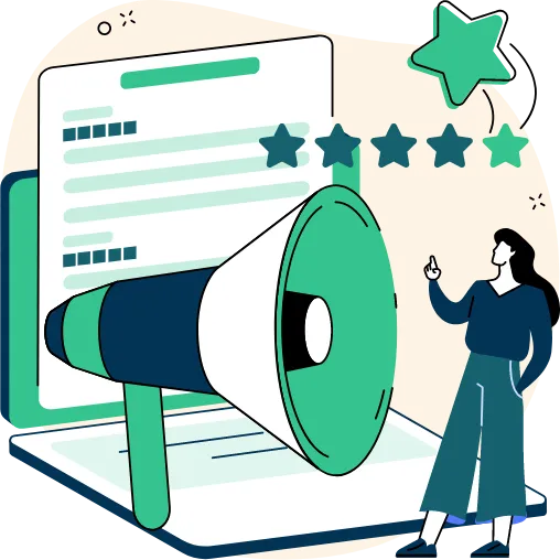 Photo of review request.