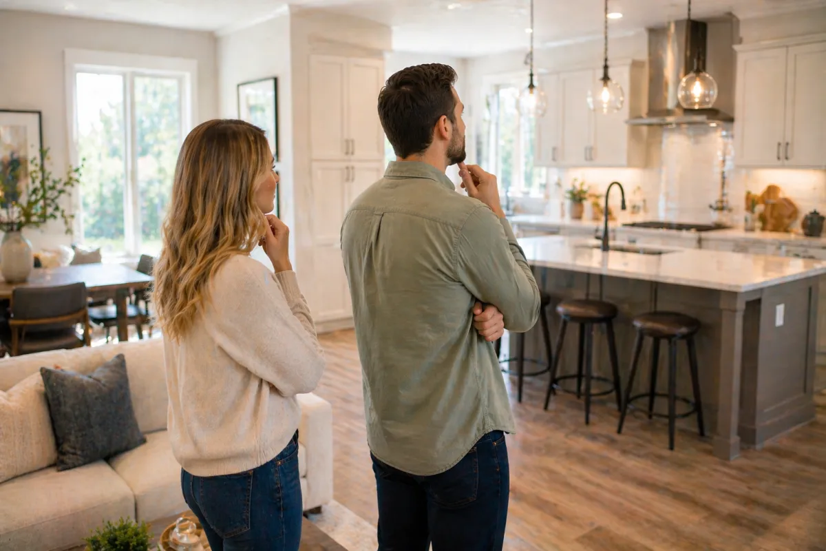 What Should I Pay Attention to When Touring a New Construction Model Home vs a Newer Home in Greenville SC?