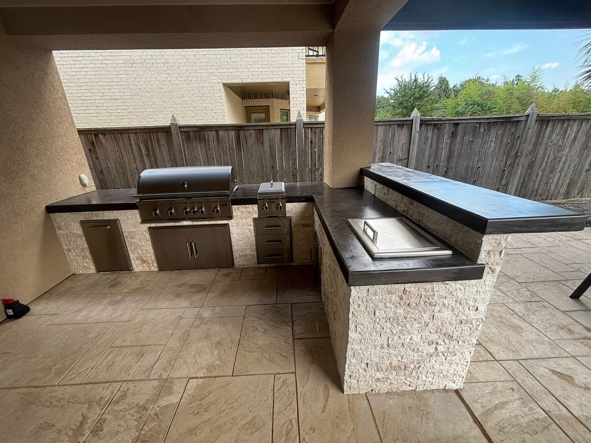 Austin, Texas Stamped Concrete