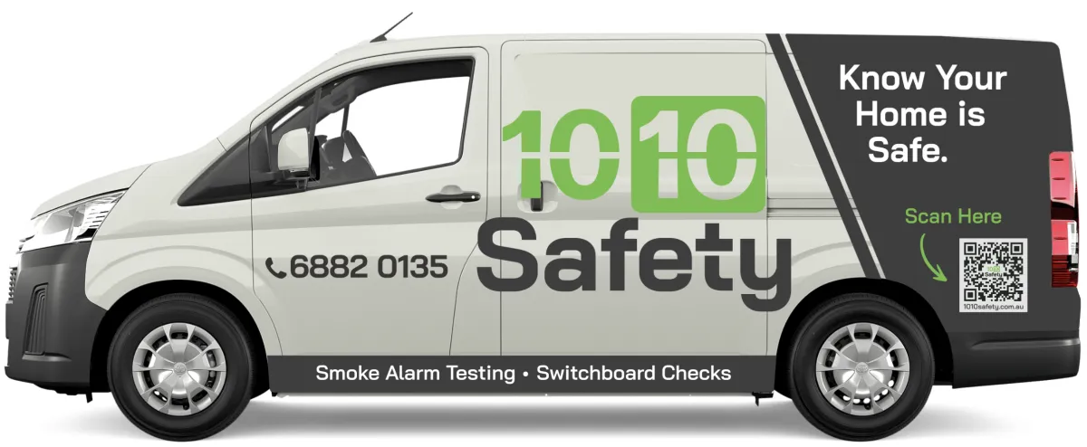 1010 Safety van in Dubbo — local smoke alarm testing and rental safety specialists