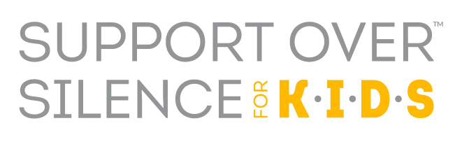 Support Over Silence for Kids logo